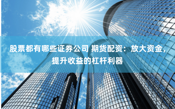 股票都有哪些证券公司 期货配资:放大资金,提升收益的杠杆利器